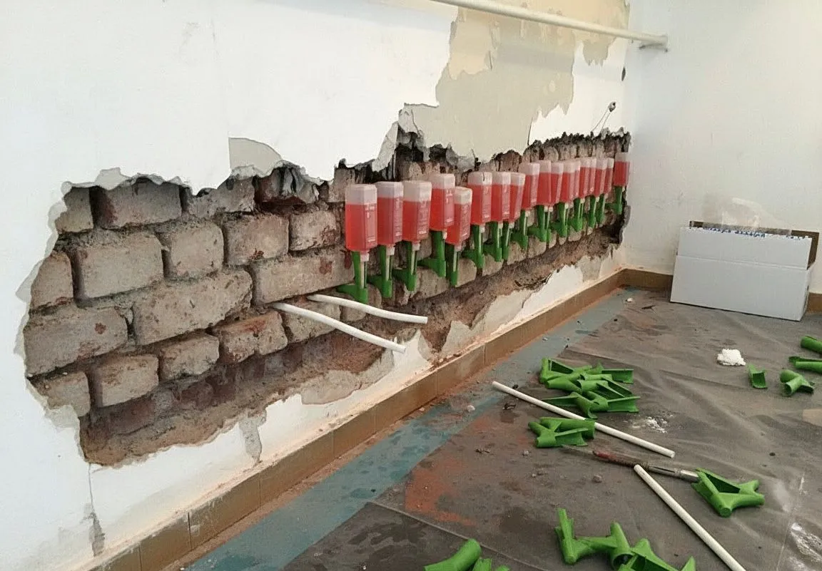 Mauertrockenlegung & Bauwerksabdichtung