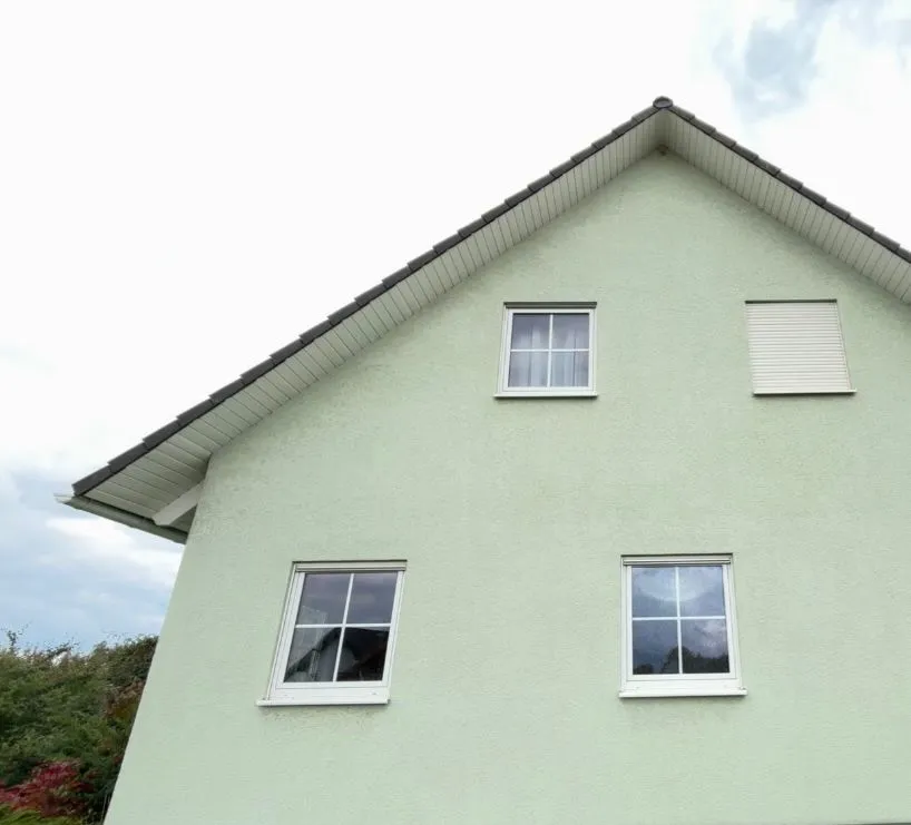 Fassade nach der Reinigung