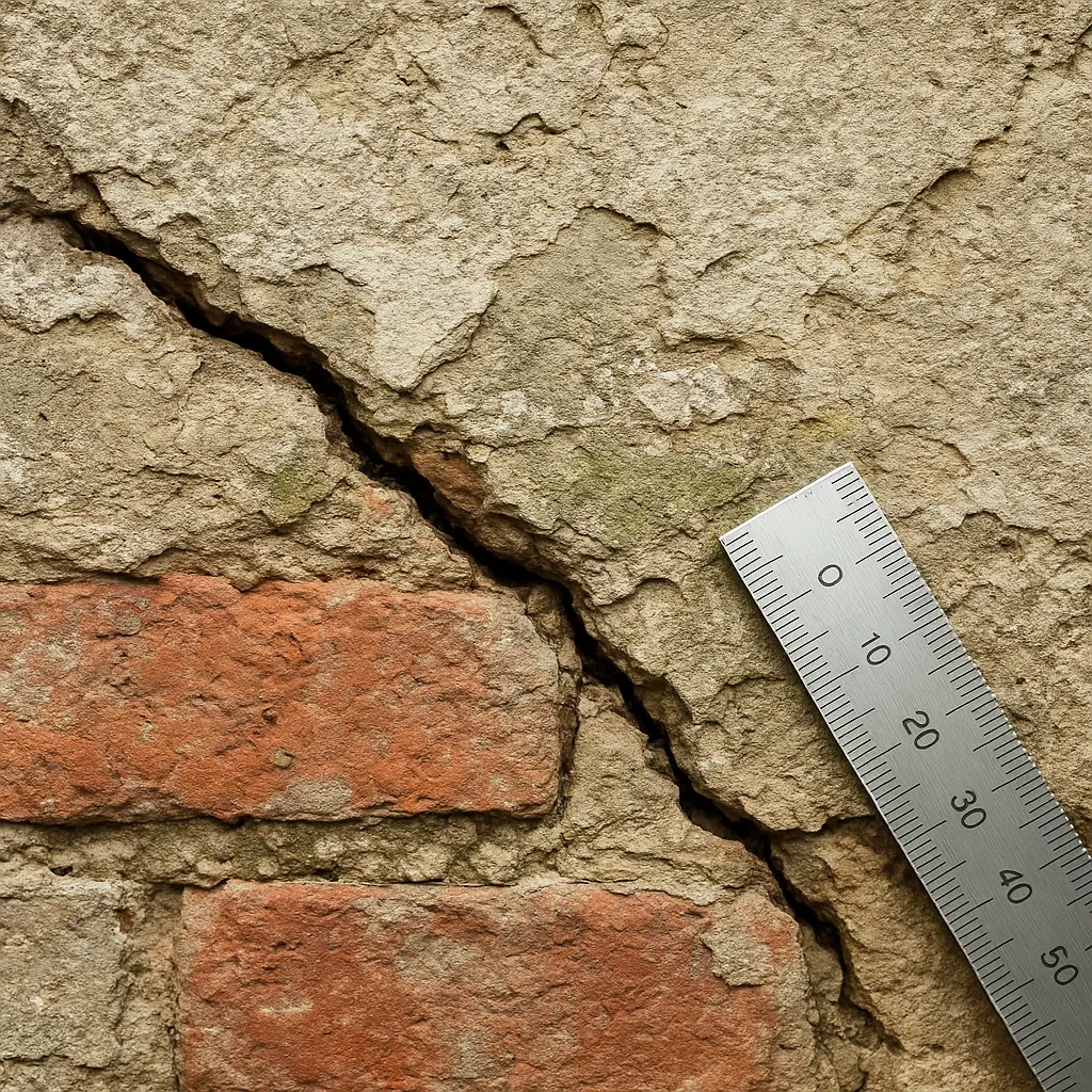 Risse im Mauerwerk: Wann wird es richtig kritisch?