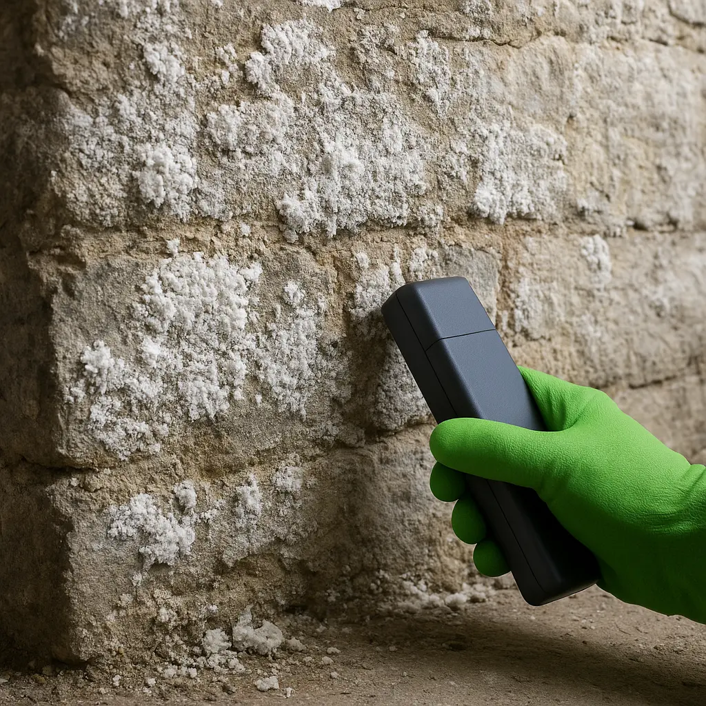 Salpeter-Ausblühungen: Was Hausbesitzer unbedingt wissen sollten