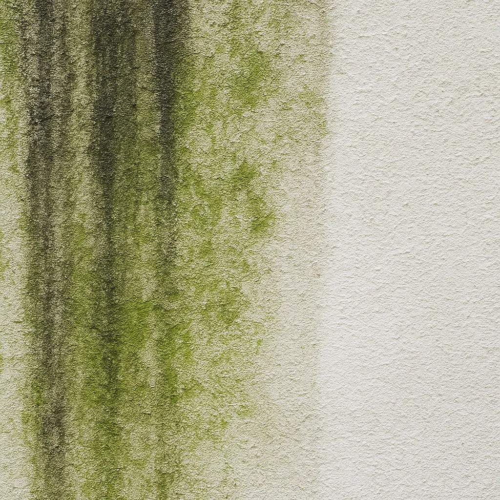 Schwarze Streifen an der Fassade: Schmutz oder Algenbefall?
